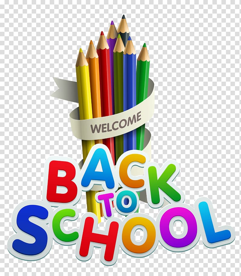 Back to School Decor, welcome back to school pencils illustration transparent background PNG clipart