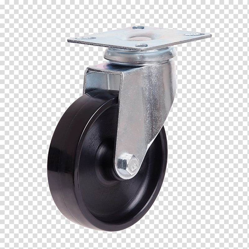 Wheel Caster Adhesive Nylon Swivel, removalist transparent background PNG clipart