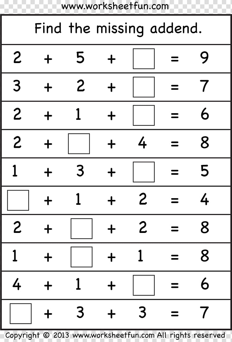 Mathematics Worksheet Addition Key Stage 2 Number, Mathematics transparent background PNG clipart