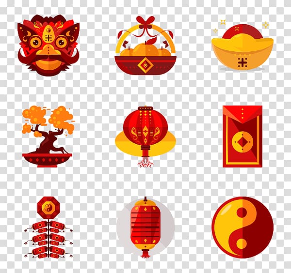 Chinese New Year Computer Icons Chinese calendar , China transparent background PNG clipart