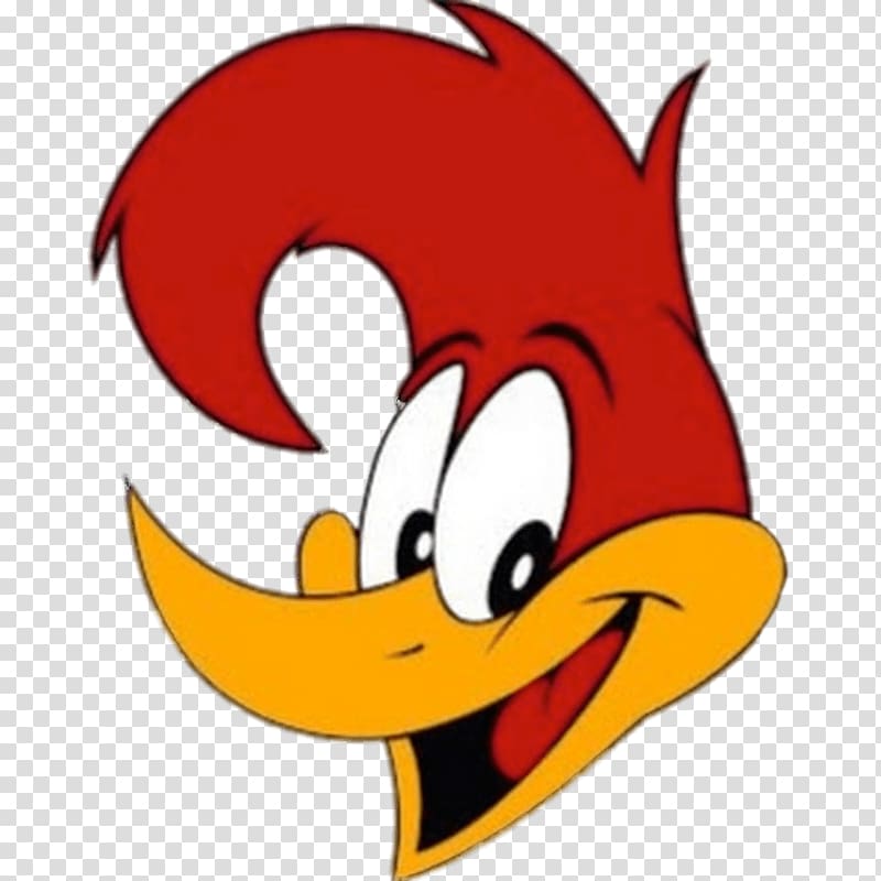 Woody Woodpecker illustration, Woody Woodpecker Face transparent background PNG clipart