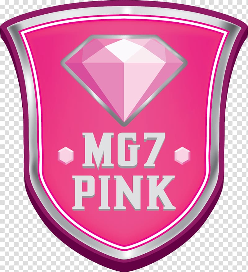 Logo Brand Pink M Font, Mobile Legend logo transparent background PNG clipart