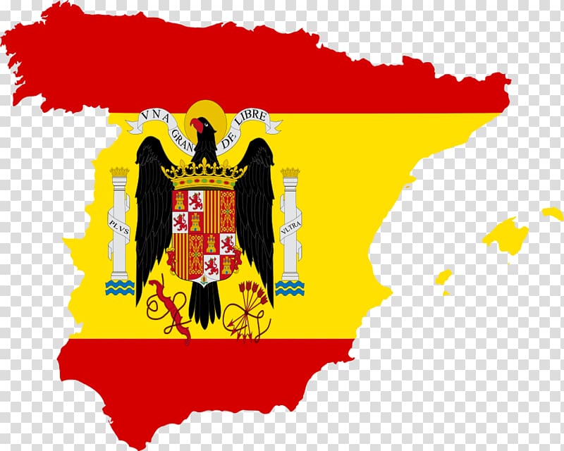 Francoist Spain Spanish Civil War Flag of Spain, Flag transparent background PNG clipart