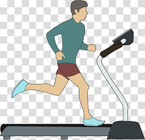 Free: Physical exercise Physical fitness Cartoon Treadmill Clip art -  Fitness Cartoon Images 