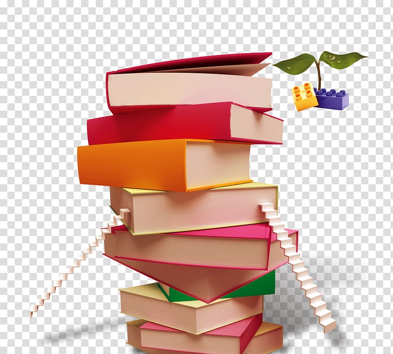 Book, Book ladder transparent background PNG clipart