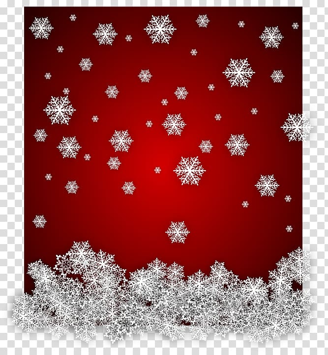 Snowflake Drawing , Christmas red snowflake winter transparent background PNG clipart