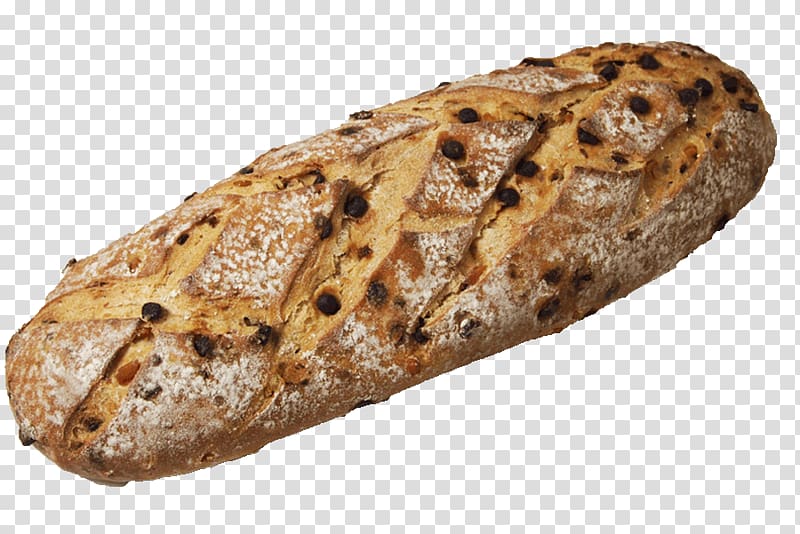 Rye bread Baguette Stollen Brown bread Sourdough, croissants bread transparent background PNG clipart
