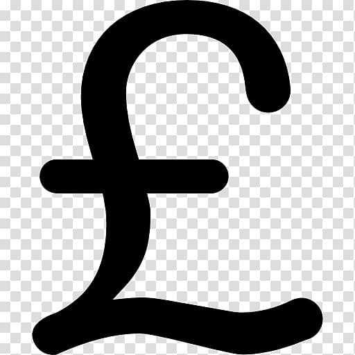 Pound sign Pound sterling Currency symbol, pound transparent background PNG clipart