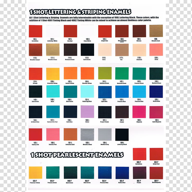 Color chart Paint Color mixing, paint transparent background PNG clipart