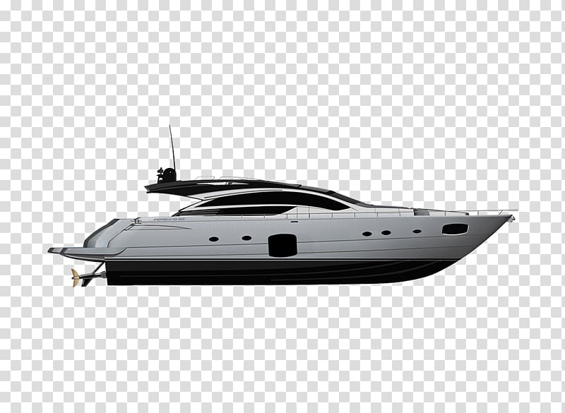Luxury yacht Motor Boats Flying bridge, boat anchor chain table transparent background PNG clipart