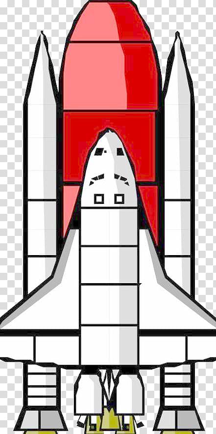 Outer space Spacecraft Lista de espaxe7onaves tripuladas Cartoon, rocket transparent background PNG clipart