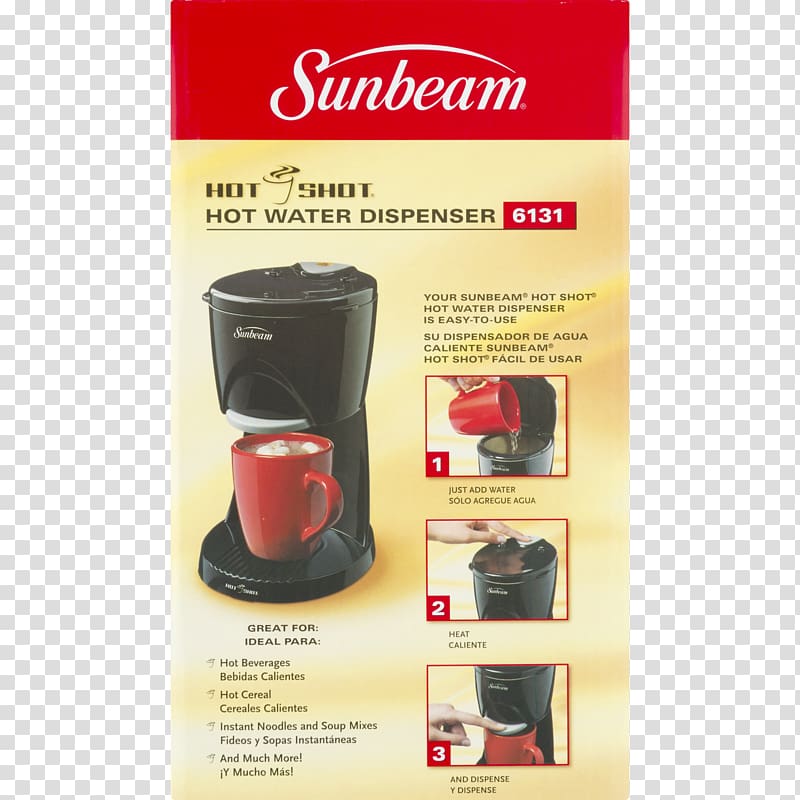 Sunbeam Hot Shot 6131 Hot Water Dispenser - 16 oz - Black - New in