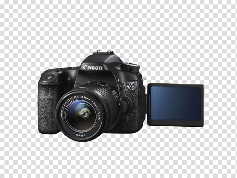 Canon EOS 60D Canon EOS 70D Digital SLR Camera Canon EF lens mount, Canon EOS 700D transparent background PNG clipart