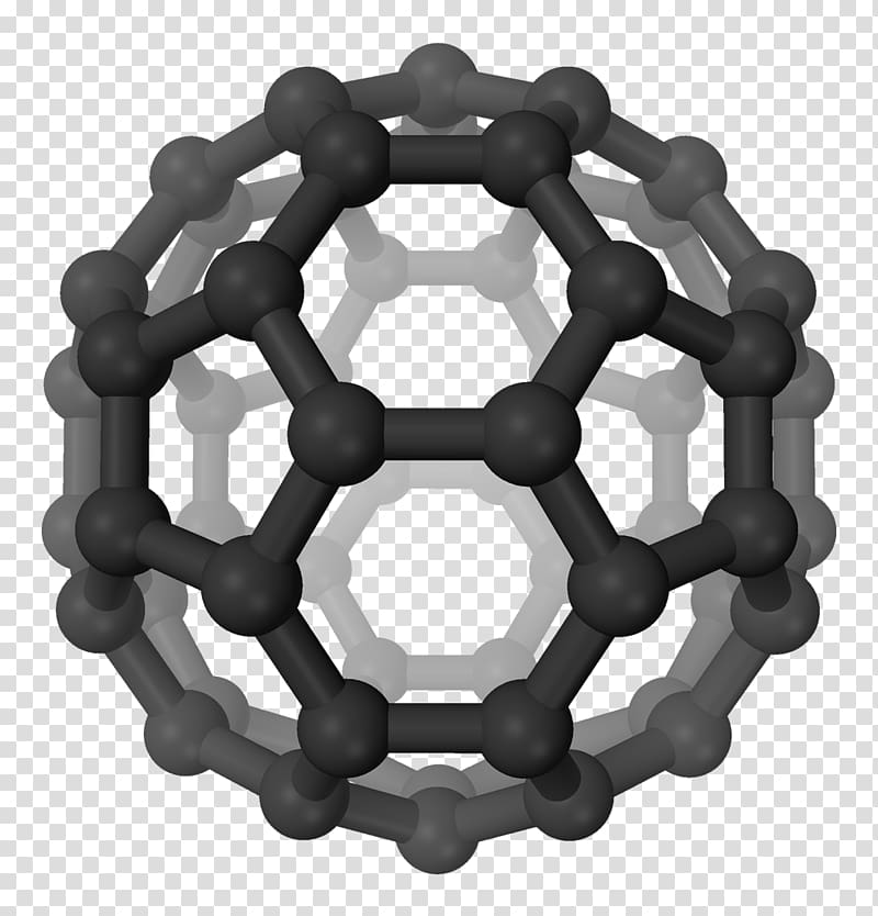 Buckminsterfullerene Molecule Chemistry Allotropy, stone cold transparent background PNG clipart