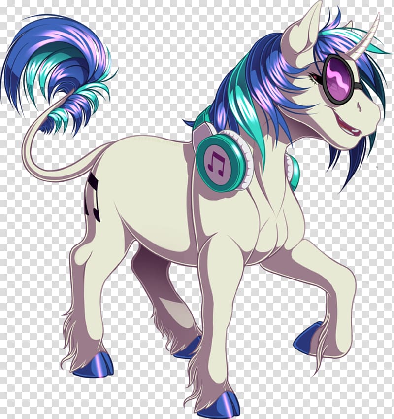 Unicorn Disc jockey, Dj Pon3 transparent background PNG clipart