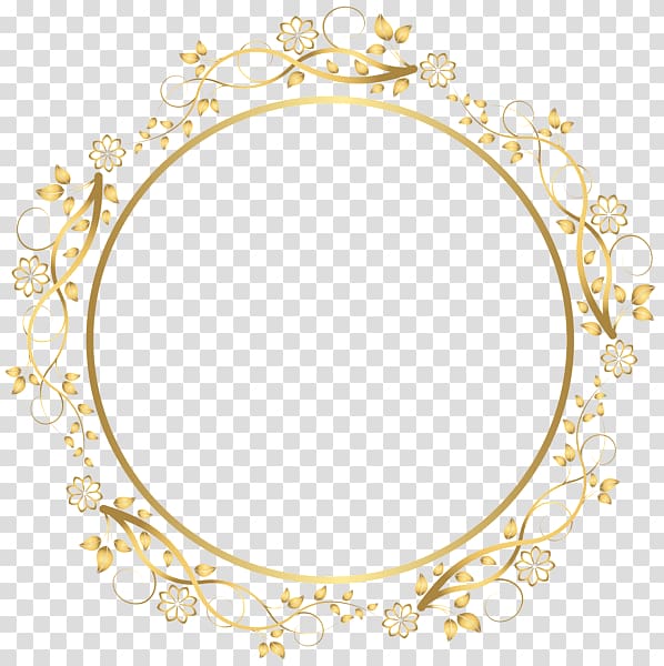 Frames , round border transparent background PNG clipart