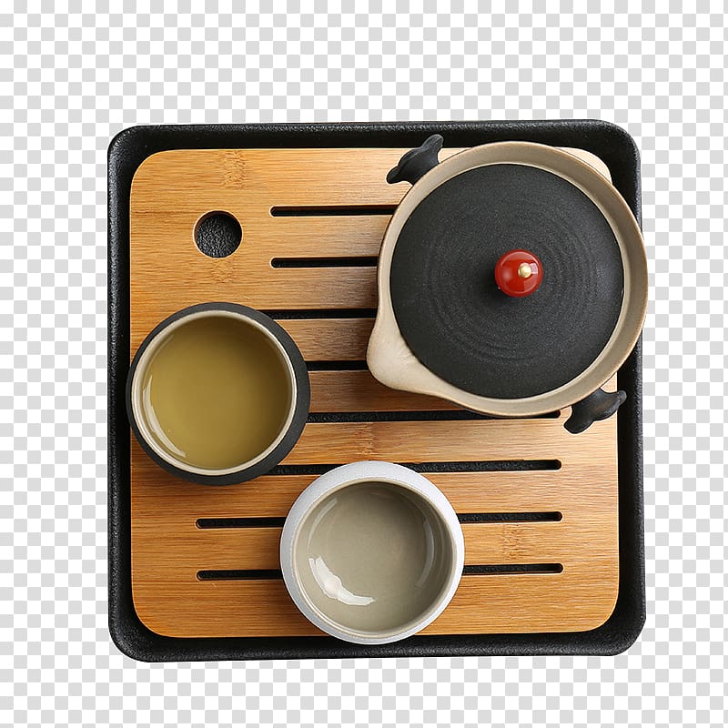 Teaware Designer Gongfu tea ceremony, Japanese Kung Fu Tea Set transparent background PNG clipart