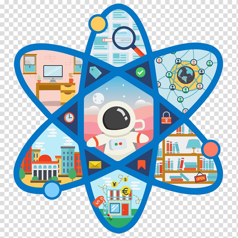 Atomic nucleus Nuclear power Nuclear physics, symbol transparent background PNG clipart