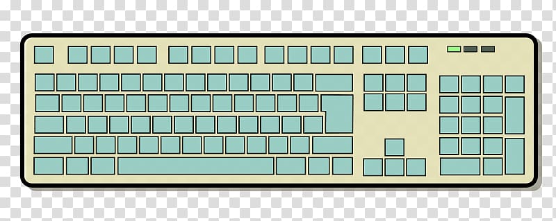 Computer keyboard Computer mouse Scalable Graphics, yamaha keyboards transparent background PNG clipart