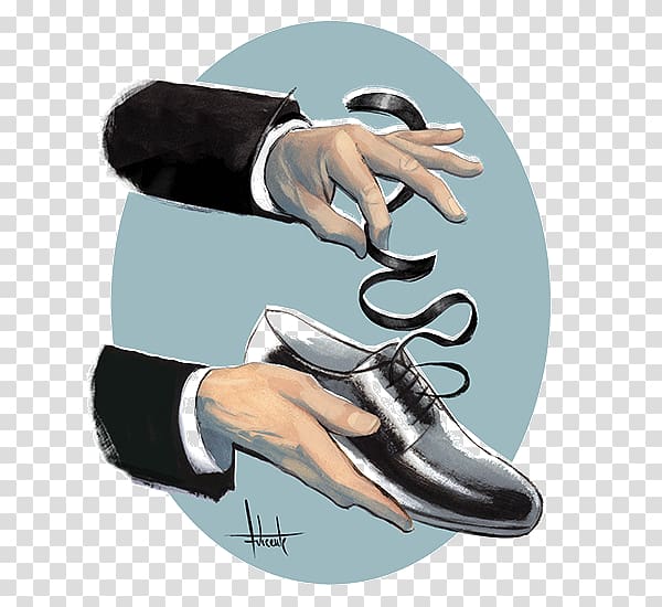 Shoe Art Thumb Van, tie up transparent background PNG clipart