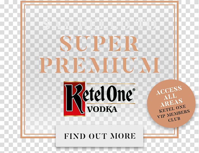 Ketel One Vodka Brand Logo, vodka transparent background PNG clipart