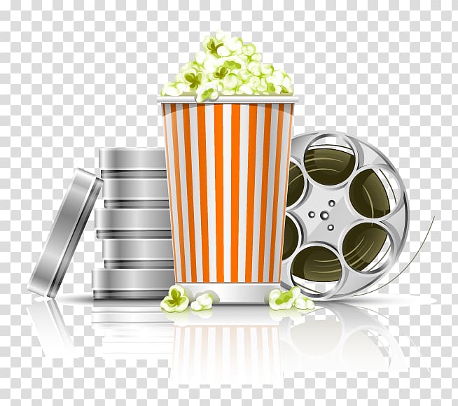Vancouver International Film Festival Popcorn Cinema, Popcorn transparent background PNG clipart