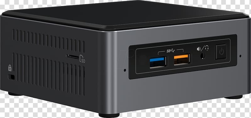 Intel BOXNUC7I3BNH NUC Kaby Lake Next Unit of Computing Intel Core, intel transparent background PNG clipart