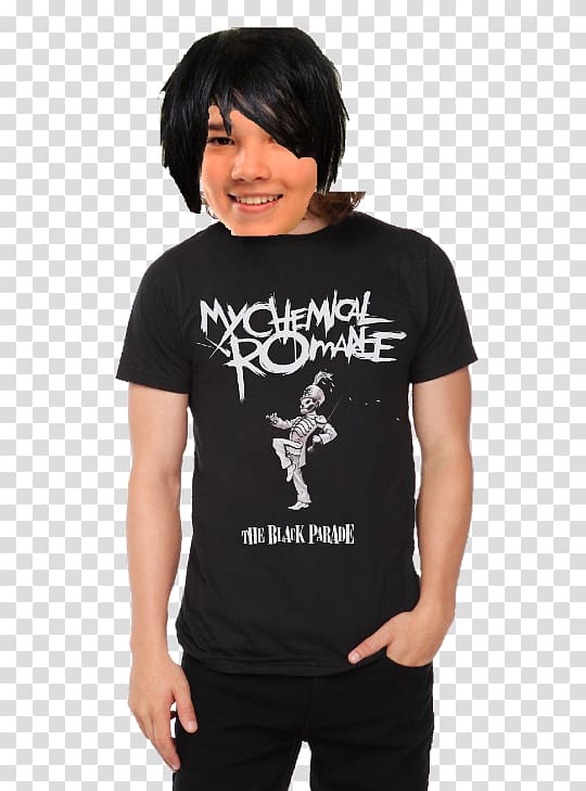 T-shirt Welcome to the Black Parade My Chemical Romance Clothing, T-shirt transparent background PNG clipart