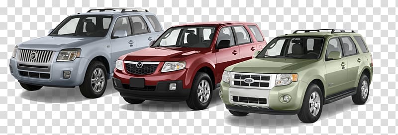 Sport utility vehicle Ford Escape Ford Explorer Sport Trac Car Mazda Tribute, car transparent background PNG clipart