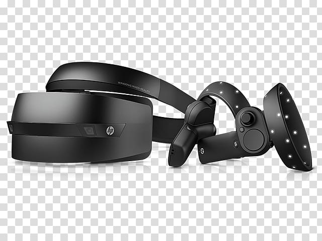 Head-mounted display Hewlett-Packard Virtual reality Windows Mixed Reality, HP USB Headset transparent background PNG clipart