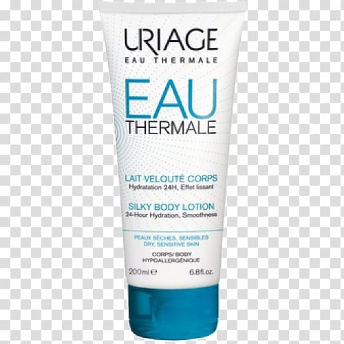 Uriage Eau Thermale Body Lotion 500ml & Cleansing Cream 200ml Uriage-les-Bains Sunscreen, Anti drug transparent background PNG clipart