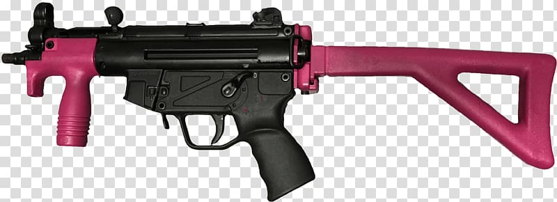 Heckler & Koch MP5 M4 carbine Submachine gun Firearm Personal defense weapon, machine gun transparent background PNG clipart
