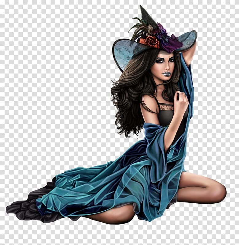 witch Drawing Art, witch transparent background PNG clipart
