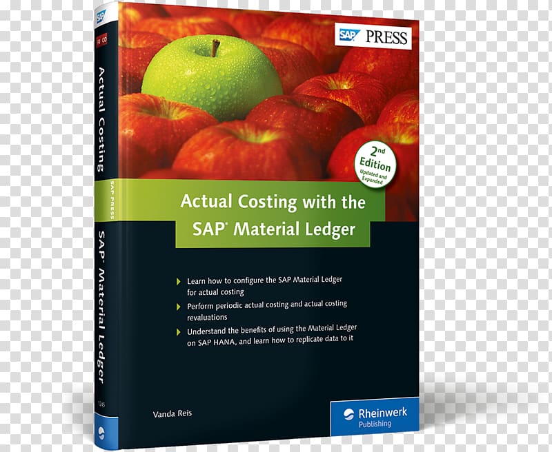Actual Costing with the SAP Material Ledger Product Cost Controlling with SAP SAP ERP SAP SE Book, book transparent background PNG clipart