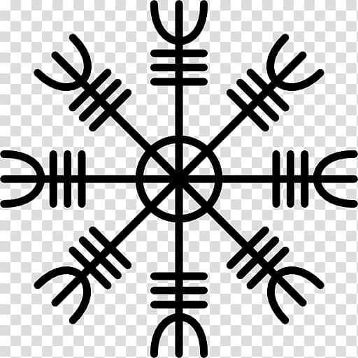 Old Norse Icelandic magical staves Tattoo Runes Vegvísir, tattoo designs and meanings transparent background PNG clipart