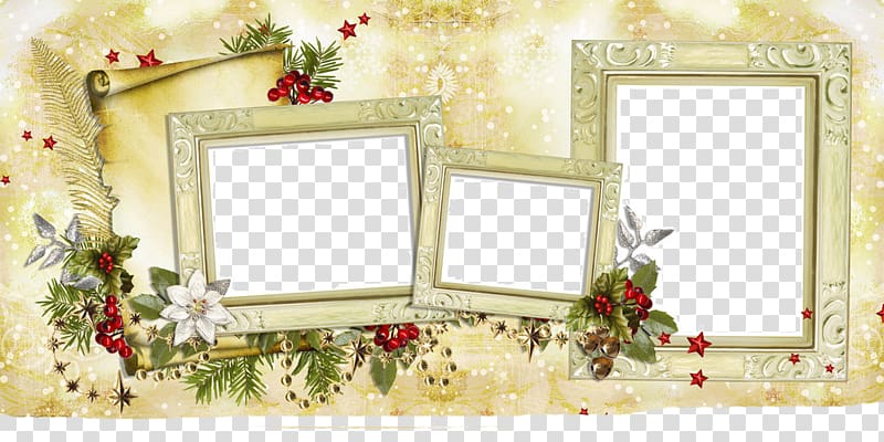 frame Christmas , Christmas Border transparent background PNG clipart