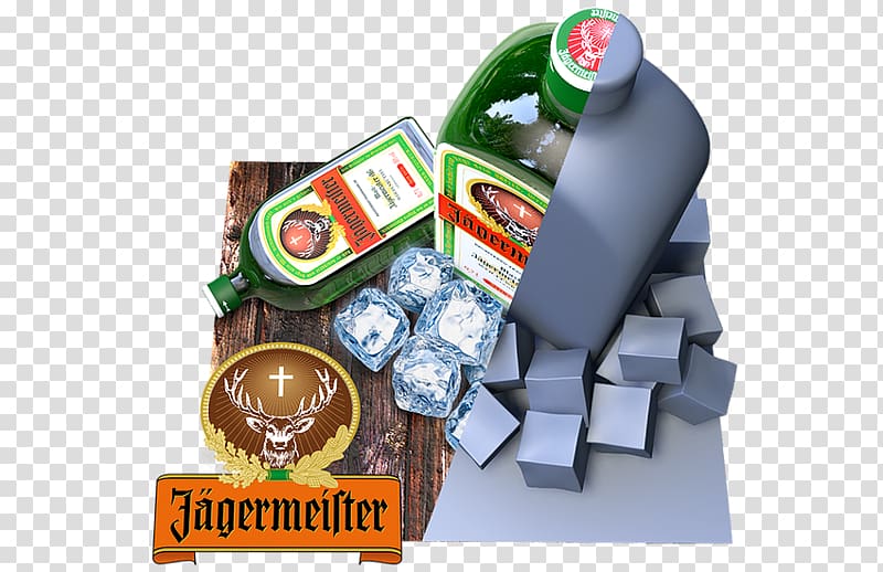 Jägermeister Food, 3d illusion transparent background PNG clipart