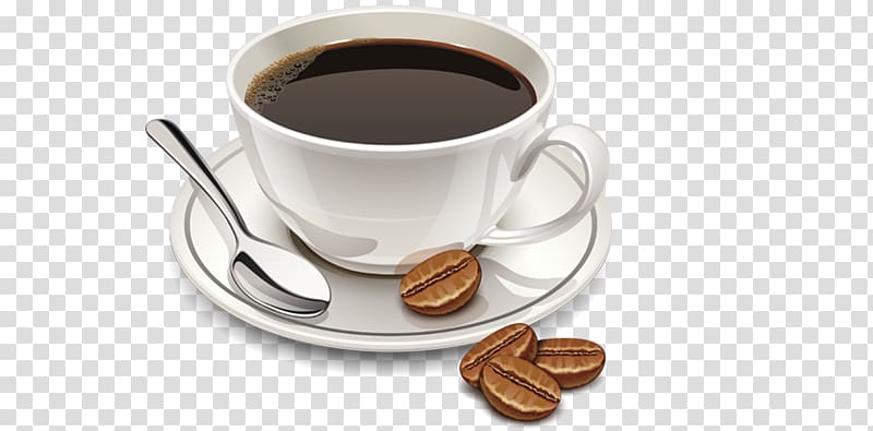 Coffee Caffè Americano Cafe Espresso Ristretto, Coffee transparent background PNG clipart