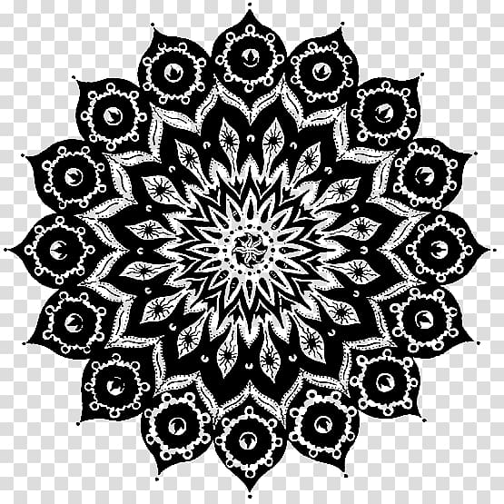 Mandala Buddhism Tattoo Drawing Pen, COUS COUS transparent background PNG clipart