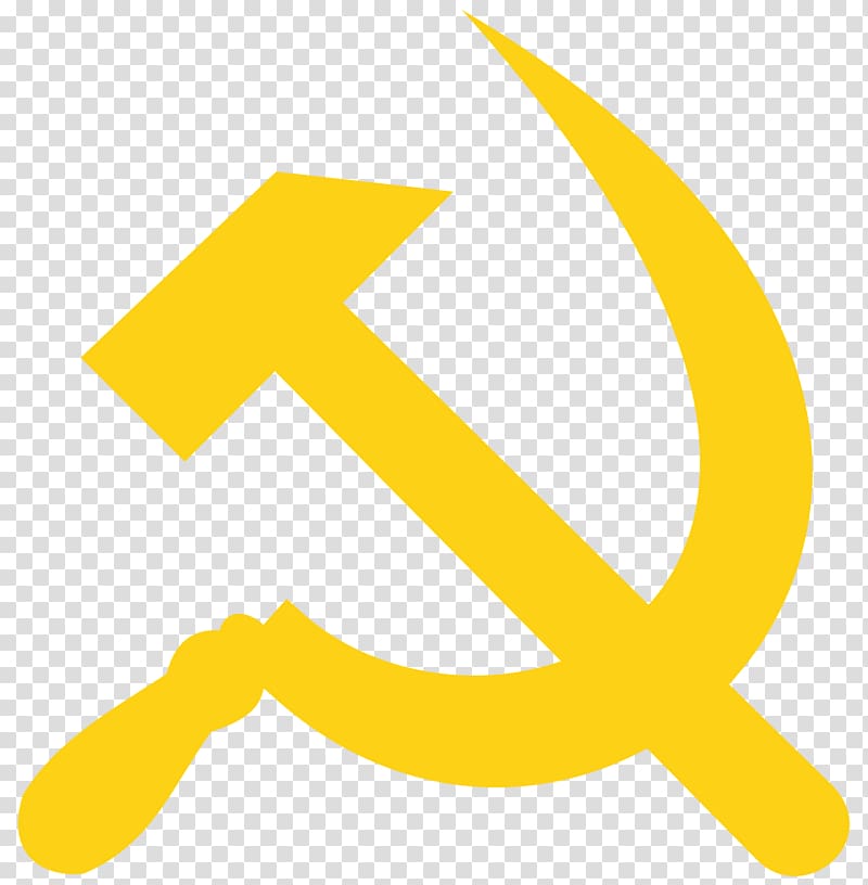 Soviet Union Hammer and sickle Communist symbolism Russian Revolution, soviet union transparent background PNG clipart