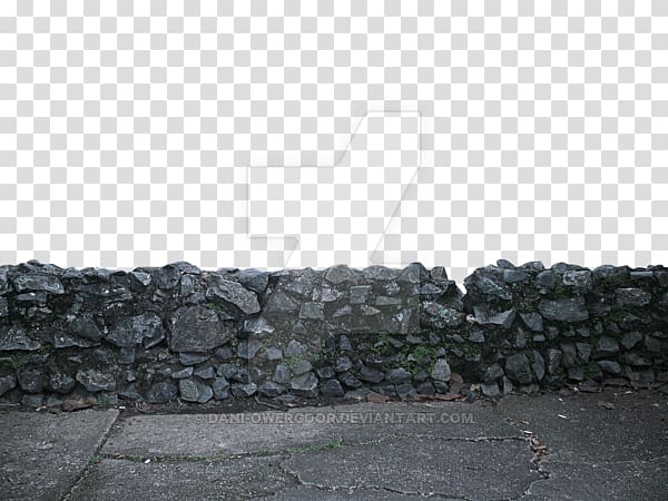 Stone wall Outcrop Soil Asphalt, Stone fence transparent background PNG clipart