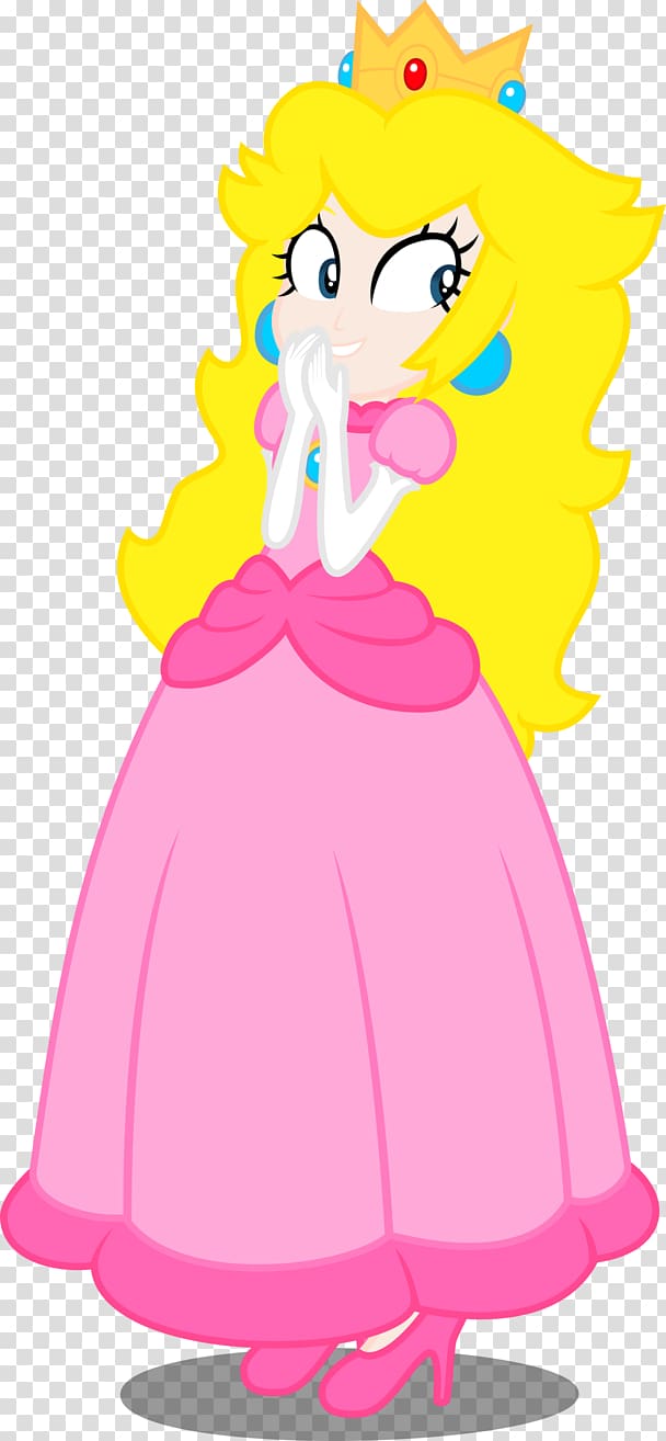 Princess Peach Mario Bros. Princess Daisy Rosalina, peach transparent background PNG clipart