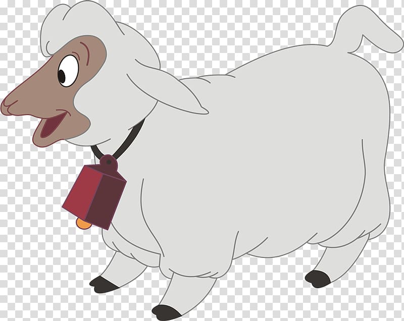Sheep Cattle Horse Dog, Oveja transparent background PNG clipart