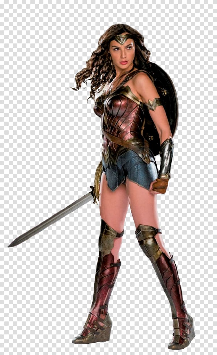 Wonder Woman Themyscira Steve Trevor Hippolyta Female, Gal Gadot transparent background PNG clipart