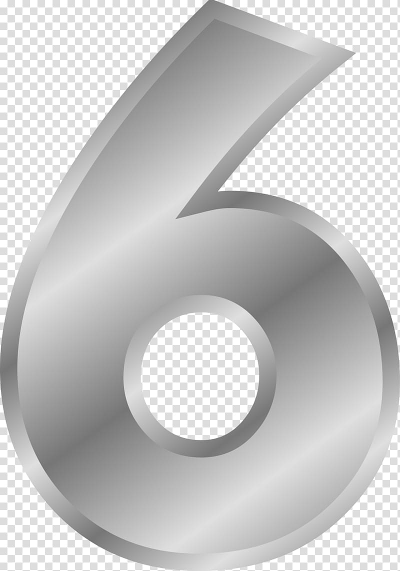Number , silver transparent background PNG clipart