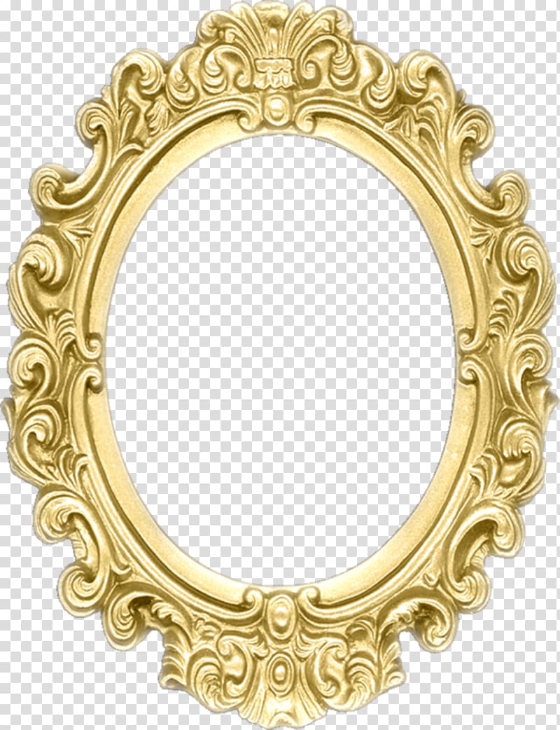 round brown frame art, Frames Drawing Baroque Ornament Mirror, graph transparent background PNG clipart