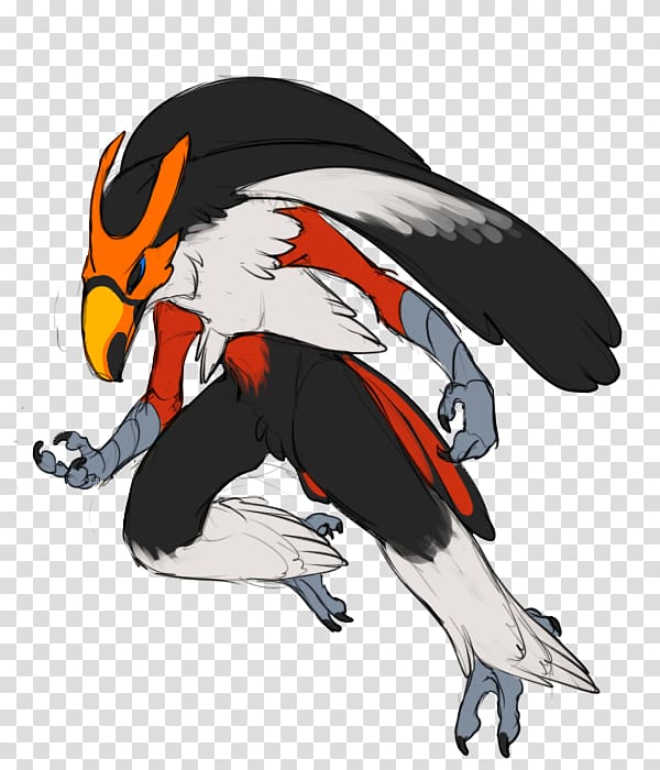 Blaziken Secretarybird Beak Pokémon, Bird transparent background PNG clipart