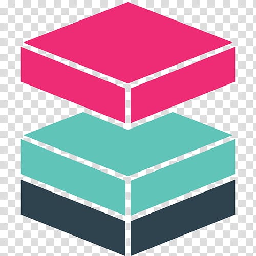 Puzzle cube Logo, cube transparent background PNG clipart