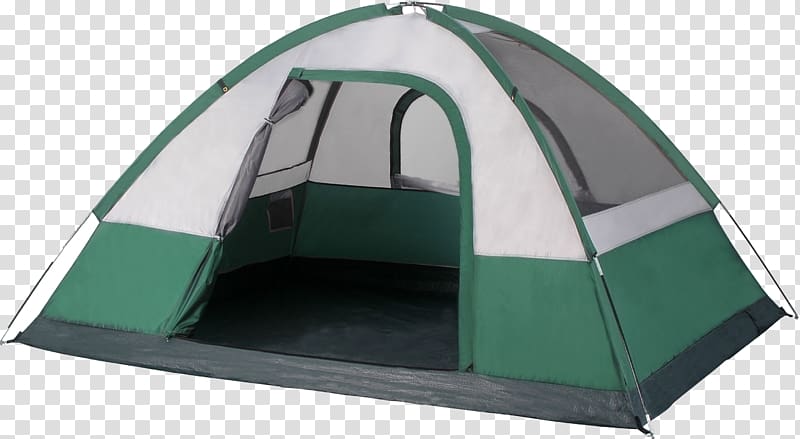 green, white, and black dome tent, Sai Tents & Exports Camping Comfortably Sleeping Bags, Free Tent transparent background PNG clipart