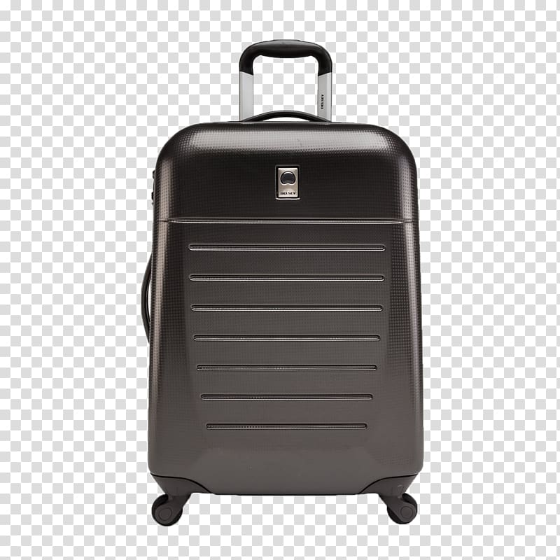 Delsey Suitcase Baggage Travel Backpack, France black Delsey brand transparent background PNG clipart